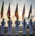 SNMG1 Sailors Perform Color Guard Detail
