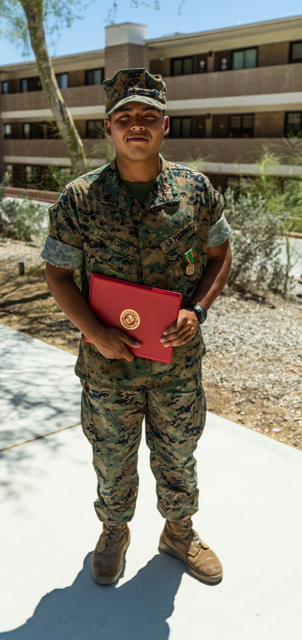 Marine Awarded Navy and Marine Corps Achievement Medal for Heroism