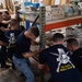 The Navy's Ceremonial Guard Volunteers at Boise Valley Habitat for Humanity ReStore During Boise Navy Week