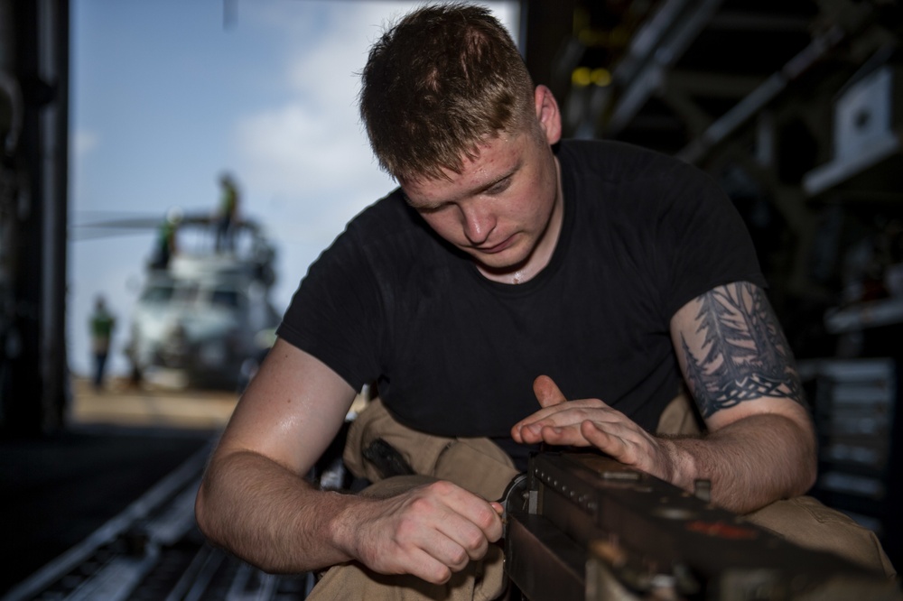 USS Bainbridge Deployment