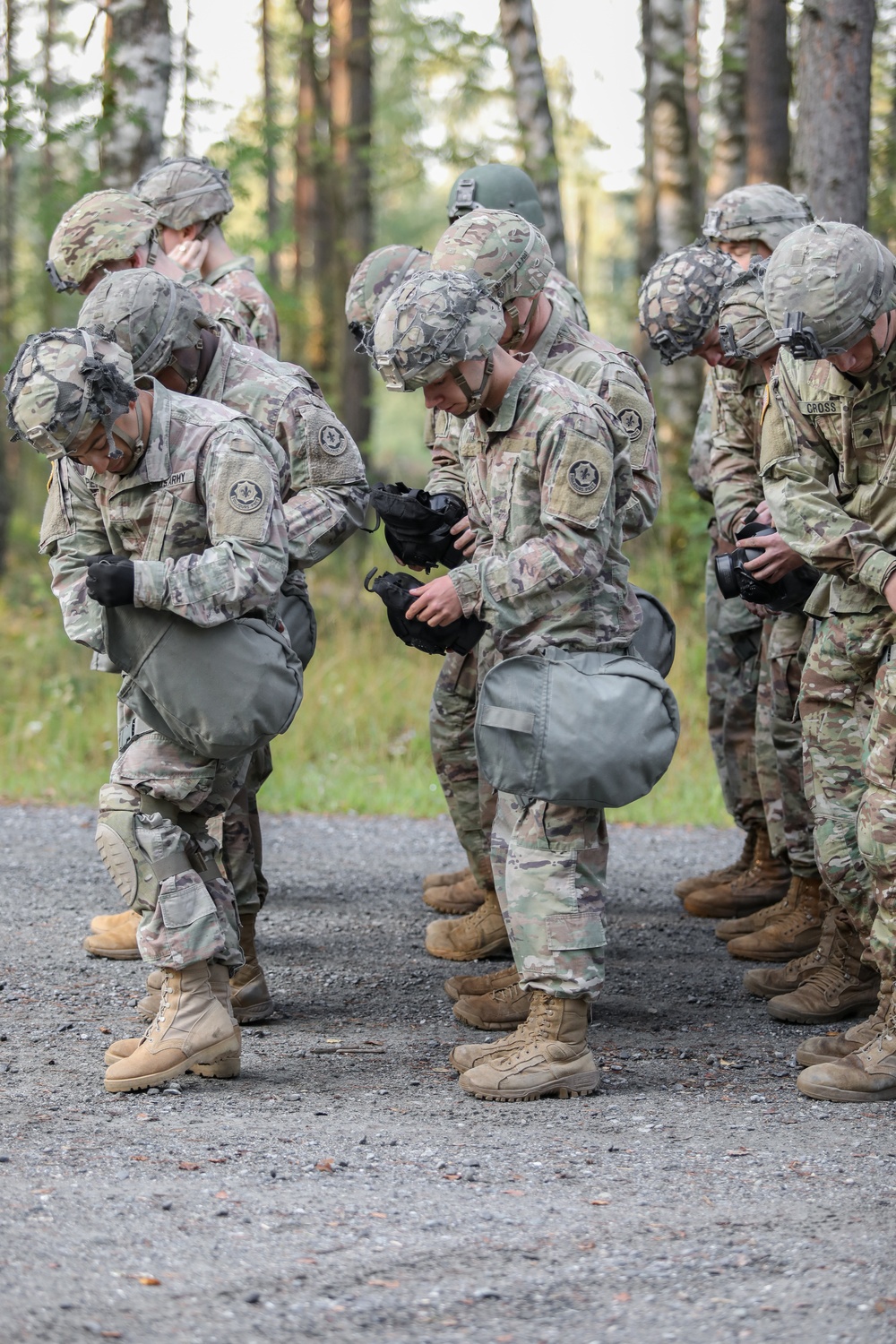 Lightning Troop conducts CBRN training