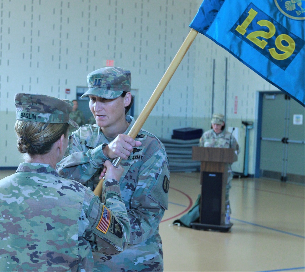 Illinois Army National Guard's HHC, 129th Regional Training Institute Change of Command