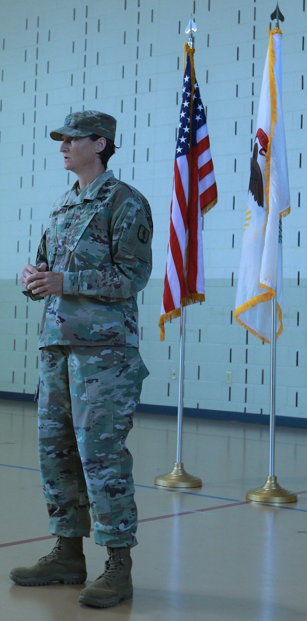 Illinois Army National Guard's HHC, 129th Regional Training Institute Change of Command