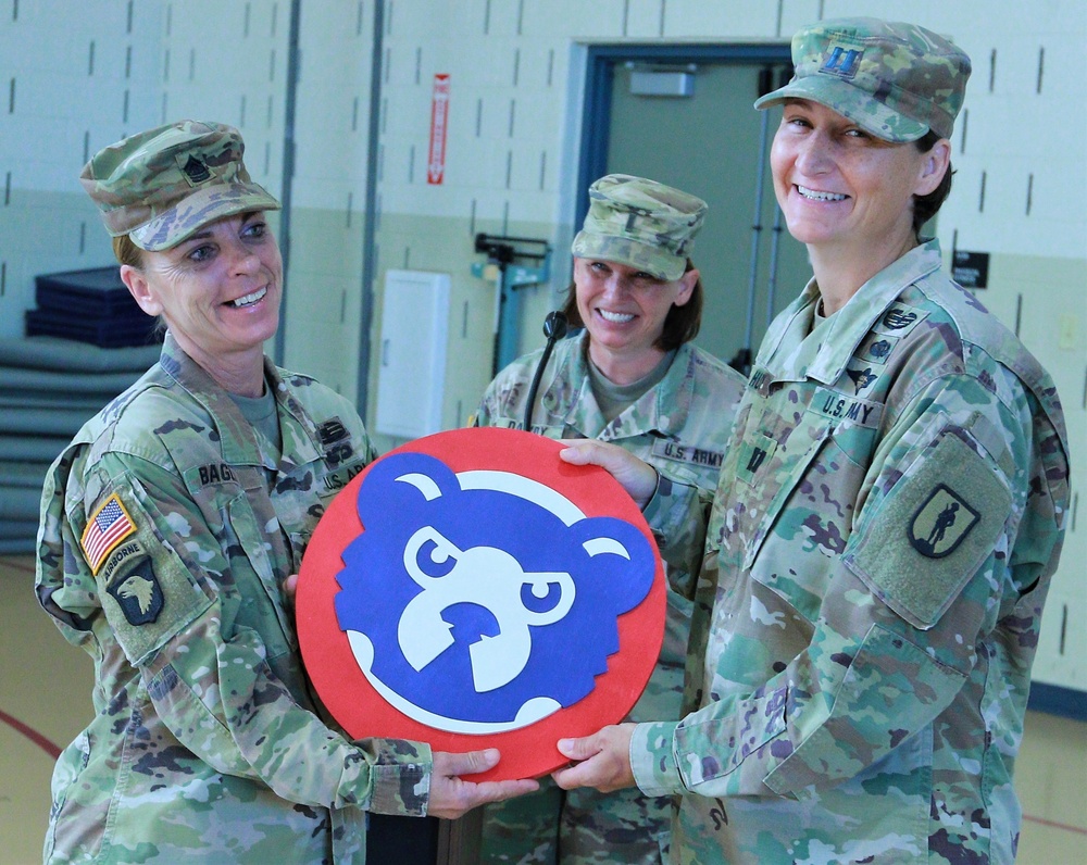 Illinois Army National Guard's HHC, 129th Regional Training Institute Change of Command