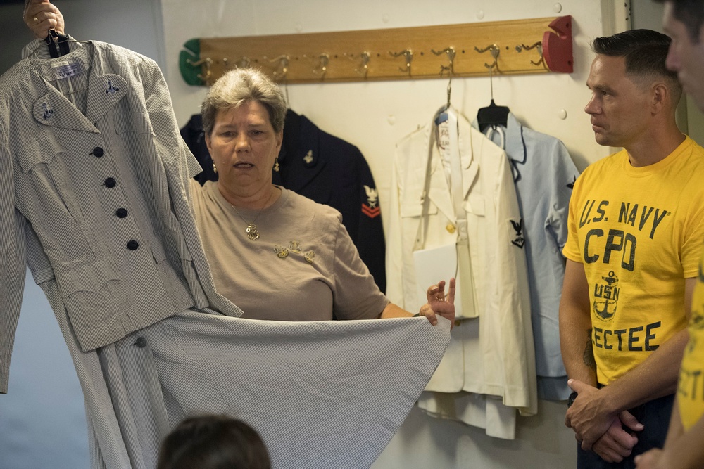 Historical Presentations aboard the Battleship Wisconsin