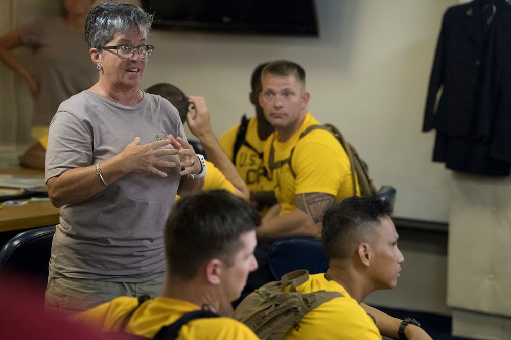 Historical Presentations aboard the Battleship Wisconsin