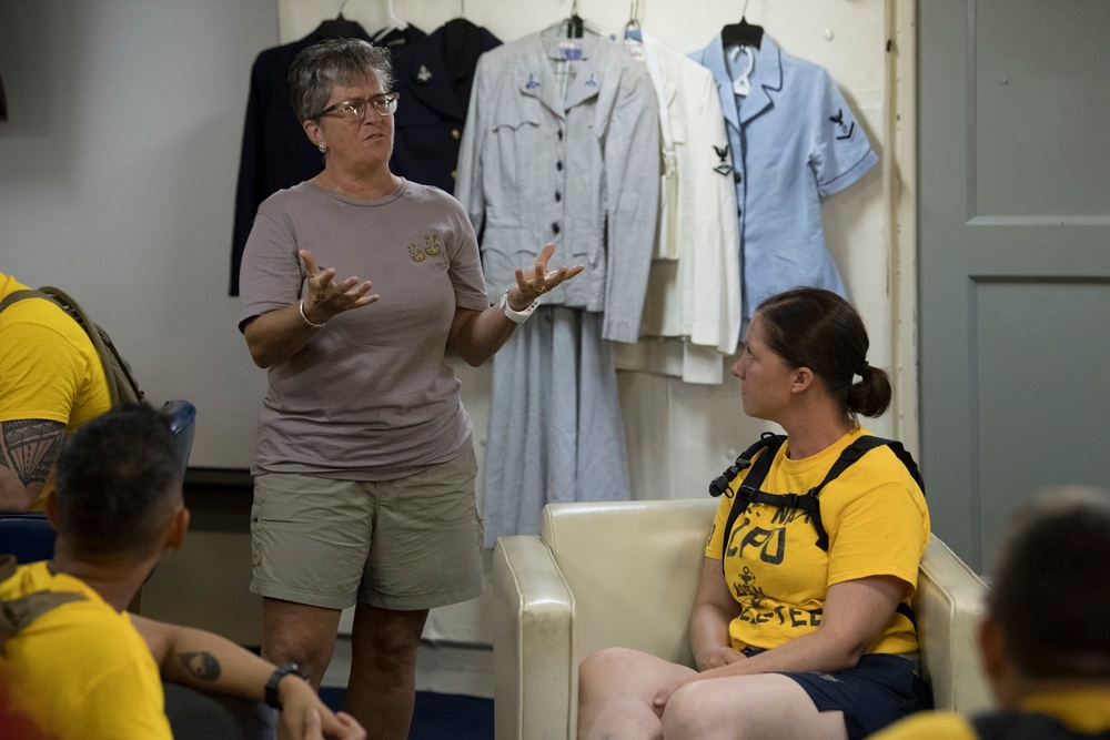 Historical Presentations aboard the Battleship Wisconsin