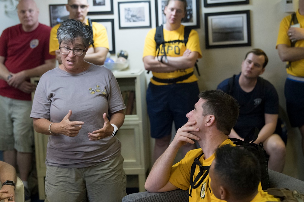 Historical Presentations aboard the Battleship Wisconsin