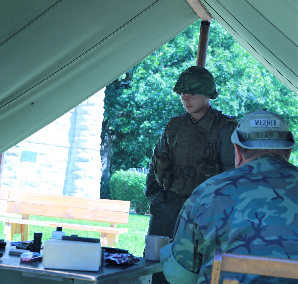 Illinois State Military Museum Vietnam War Encampment