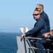 USS Comstock (LSD 45) Conducts Replenishment at Sea