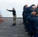 USS Comstock (LSD 45) Conducts Pistol Qualifications