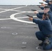 USS Comstock (LSD 45) Conducts Pistol Qualifications