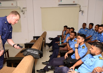 Coast Guard Cutter Stratton participates in maritime exercise with Indian Coast Guard