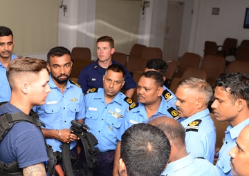 Coast Guard Cutter Stratton participates in maritime exercise with Indian Coast Guard