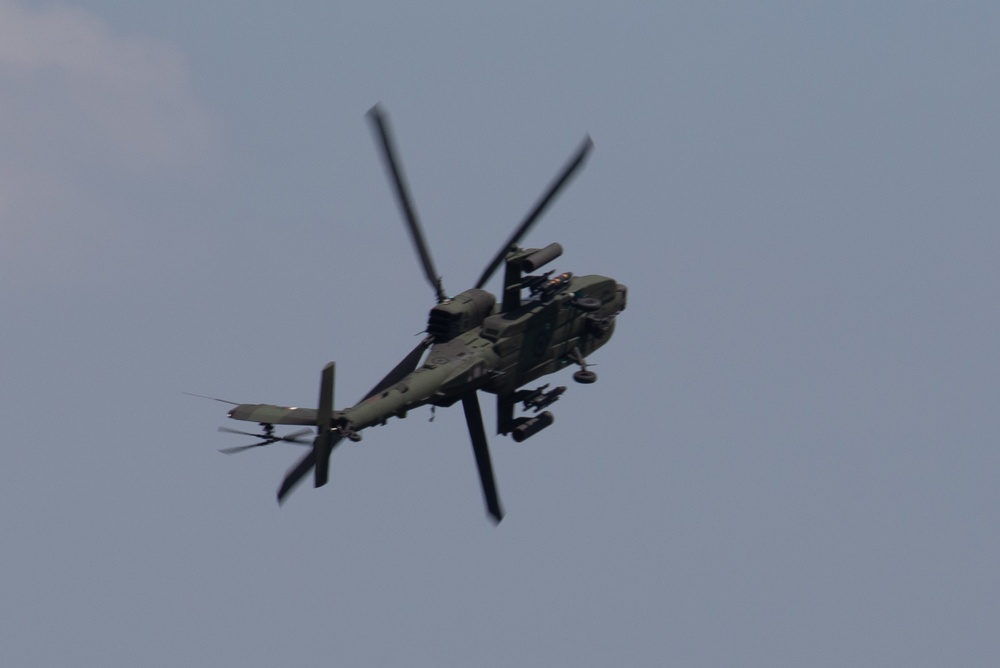 Joint Apache Live Fire Exercise at Garuda Shield 19