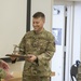 Airmen from the 202nd ISRG get coined at Otis ANGB