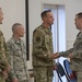 Airmen from the 202nd ISRG get coined at Otis ANGB