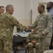 Airmen from the 202nd ISRG get coined at Otis ANGB