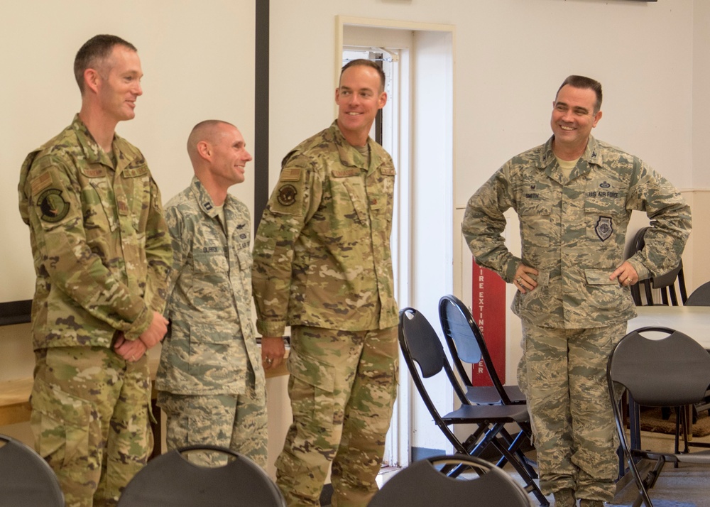 DVIDS - Images - Airmen from the 202nd ISRG get coined at Otis ANGB ...