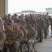 Major Matthew Ferringer assumes command of the Massachusetts Air National Guard's 267th Intelligence Squadron