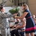 Major Matthew Ferringer assumes command of the Massachusetts Air National Guard's 267th Intelligence Squadron