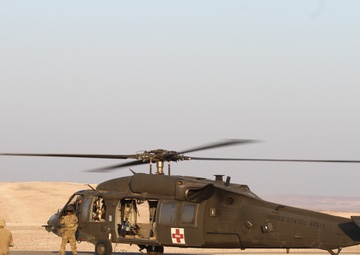 Silver Lions conduct Eager Lion medevac prep