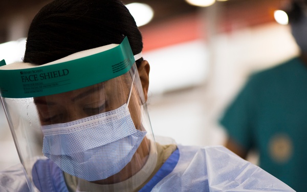 Dental work at Innovative Readiness Training Appalachian Care 2019