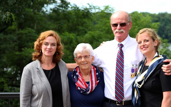 Wisconsin Veteran Pinned with Purple Heart Earned 5 Decades Ago