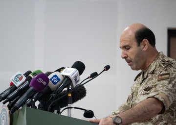 Eager Lion 19 Press Conference, KASOTC, Jordan