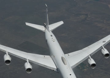 U.S. Navy E-6B Mercury in-flight