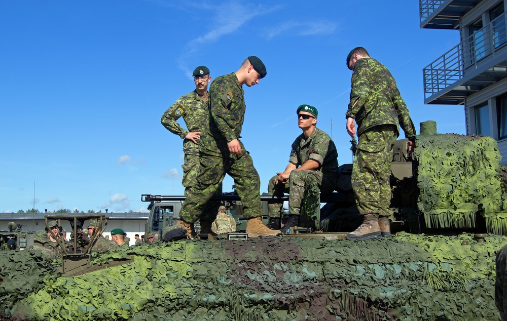 1st CAB and eFP Battle Group Latvia Strengthening Partnerships