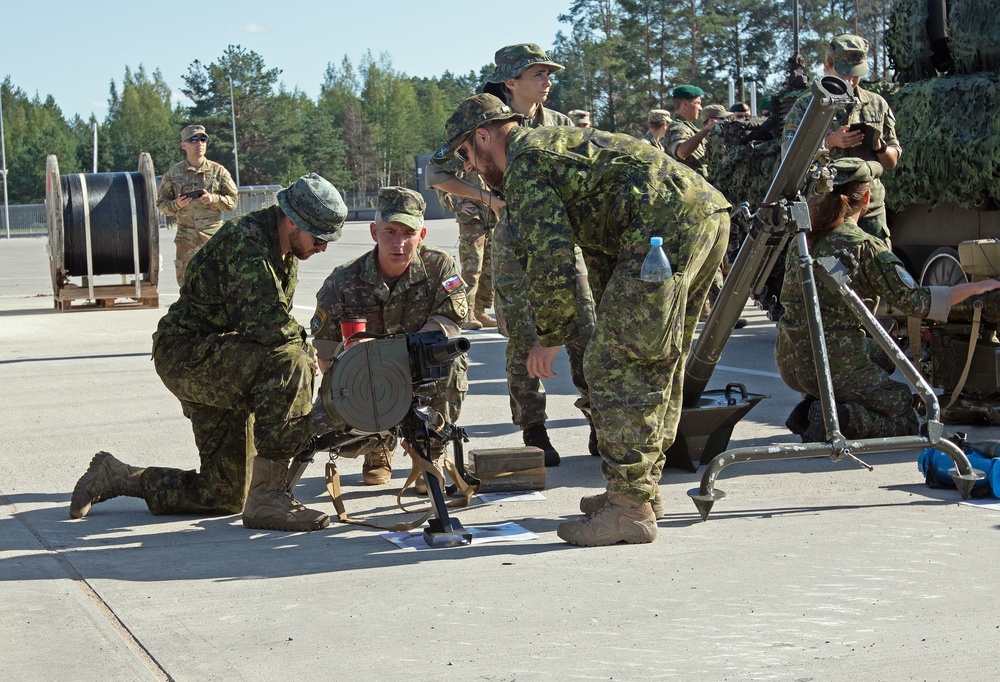 1st CAB and eFP Battle Group Latvia Strengthening Partnerships