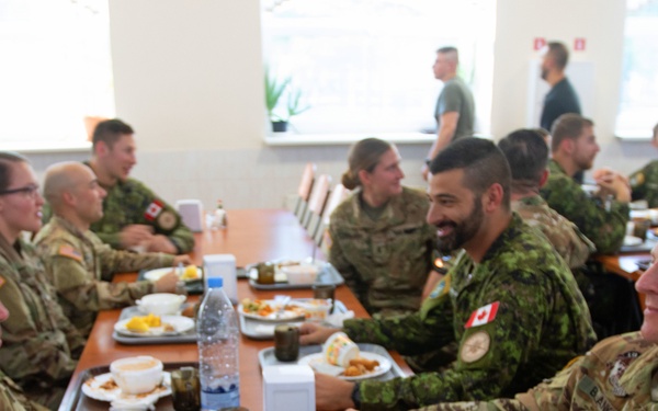 1st CAB and eFP Battle Group Latvia Strengthening Partnerships