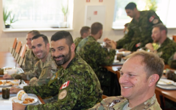 1st CAB and eFP Battle Group Latvia Strengthening Partnerships