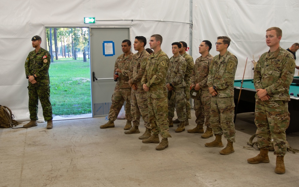 1st CAB and eFP Battle Group Latvia Strengthening Partnerships