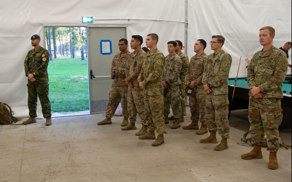 1st CAB and eFP Battle Group Latvia Strengthening Partnerships