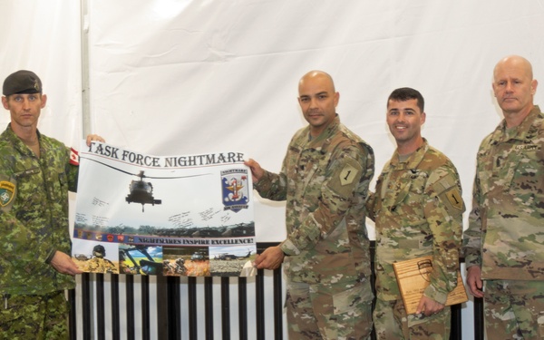 1st CAB and eFP Battle Group Latvia Strengthening Partnerships