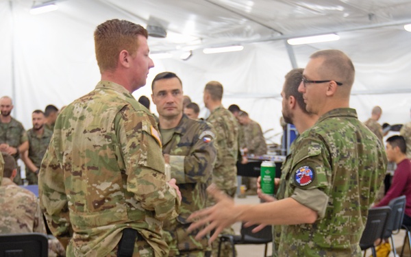1st CAB and eFP Battle Group Latvia Strengthening Partnerships
