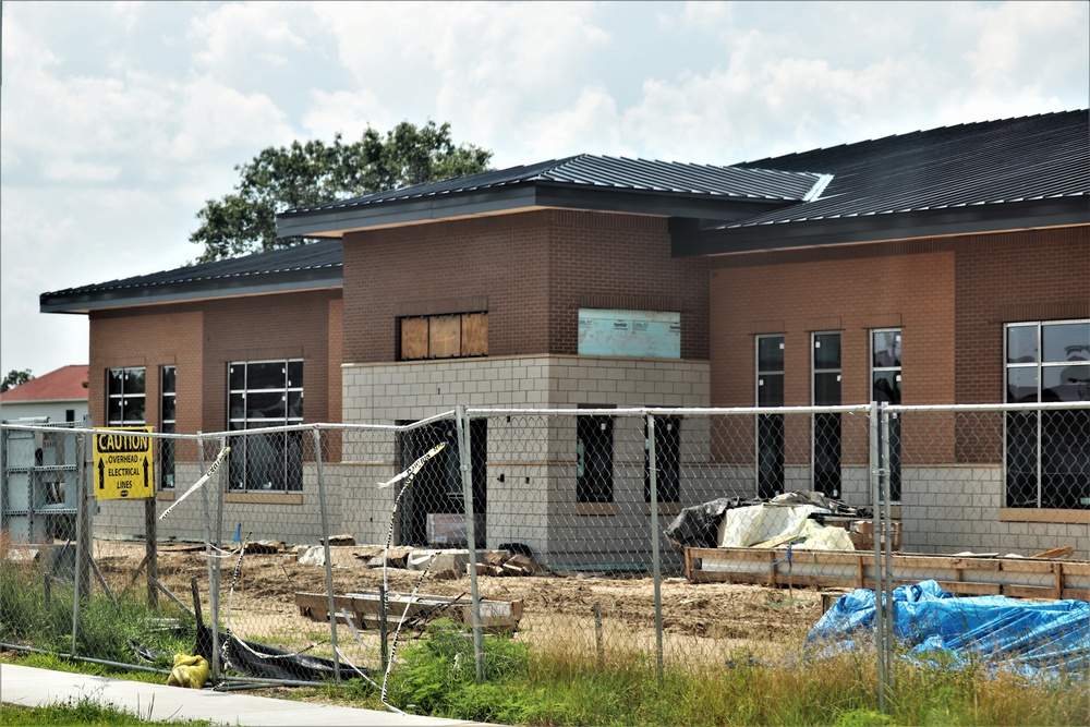 Dining facility construction at Fort McCoy