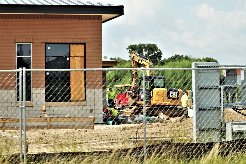 Dining facility construction at Fort McCoy