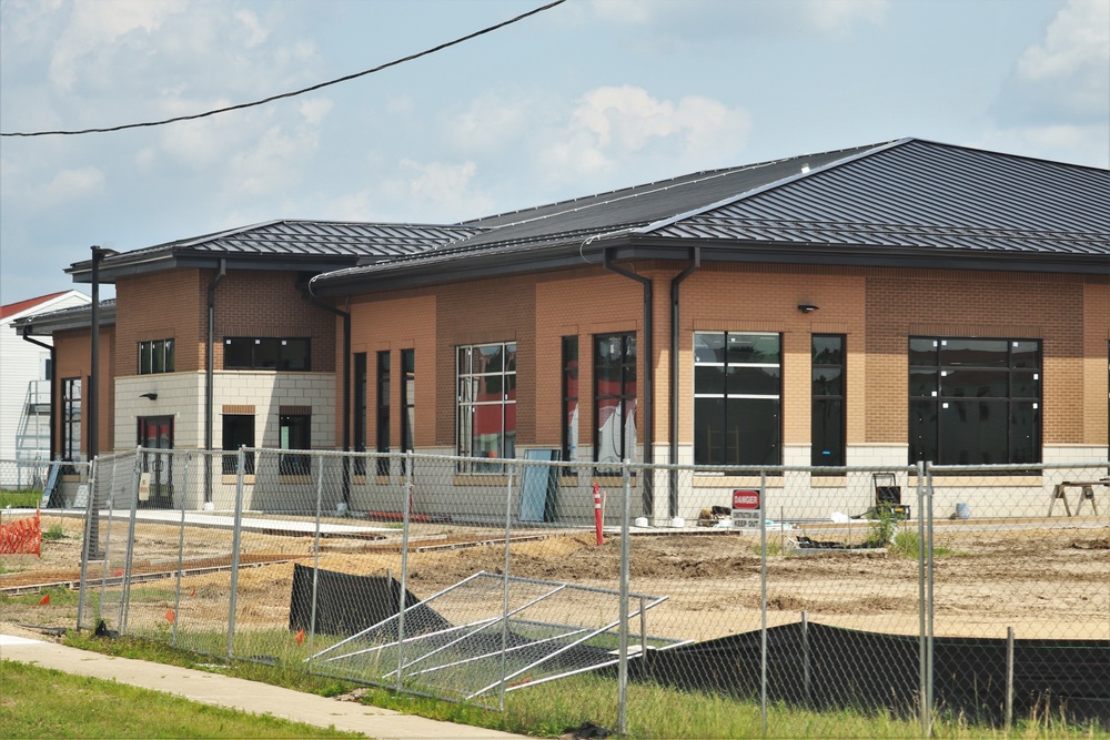 Dining facility construction at Fort McCoy