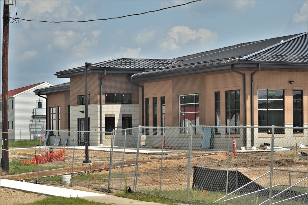 Dining facility construction at Fort McCoy