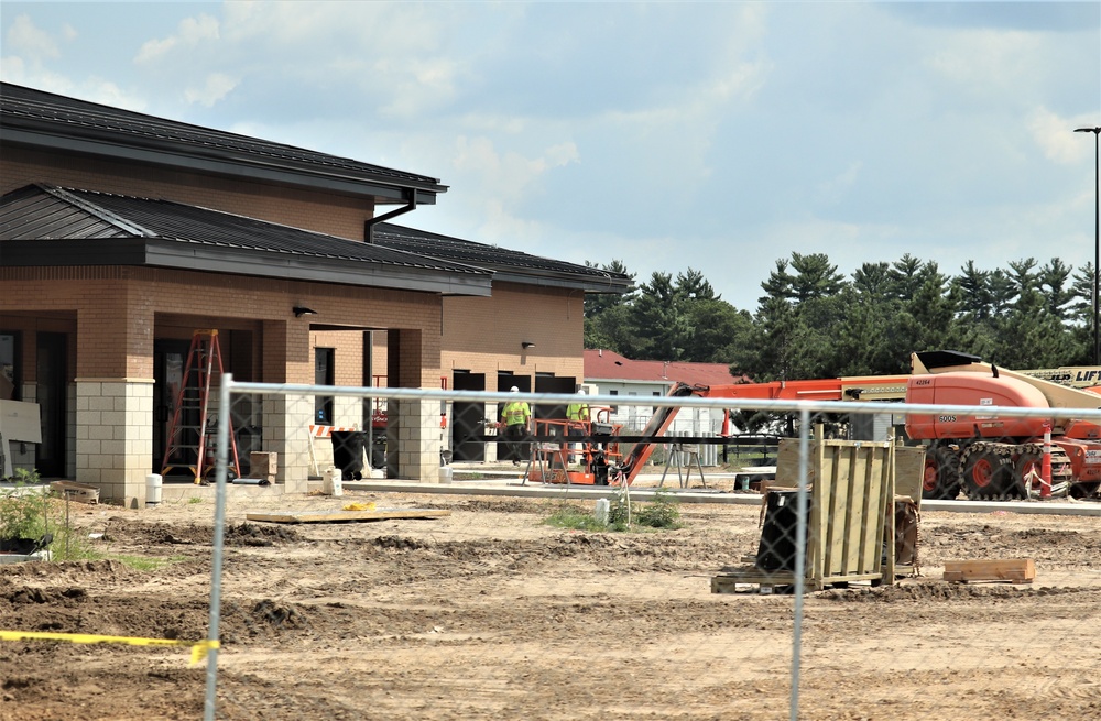 Dining facility construction at Fort McCoy