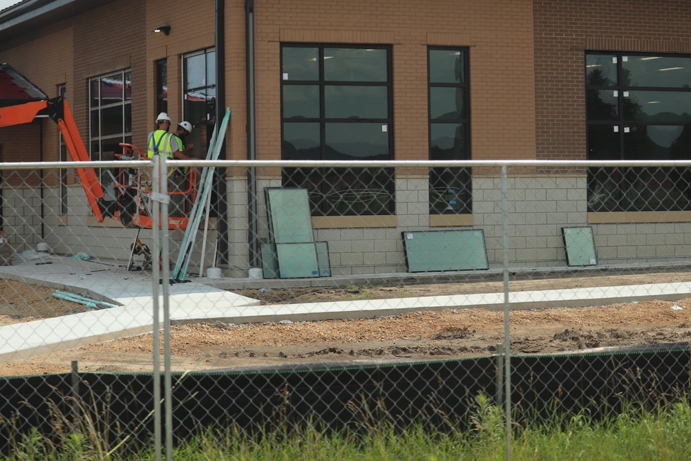 Dining facility construction at Fort McCoy