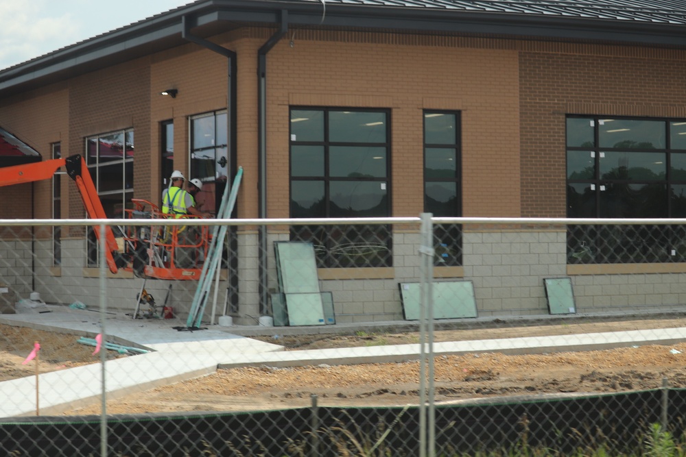 Dining facility construction at Fort McCoy