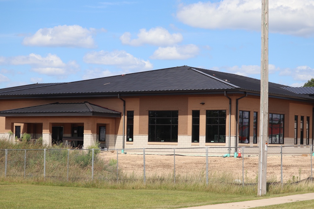 Dining facility construction at Fort McCoy