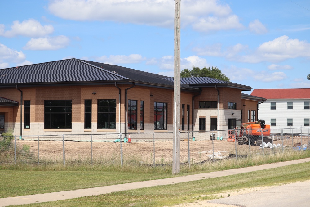 Dining facility construction at Fort McCoy