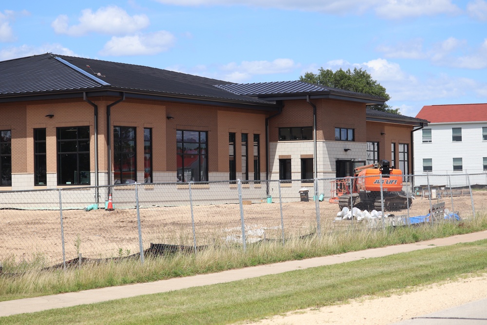 Dining facility construction at Fort McCoy