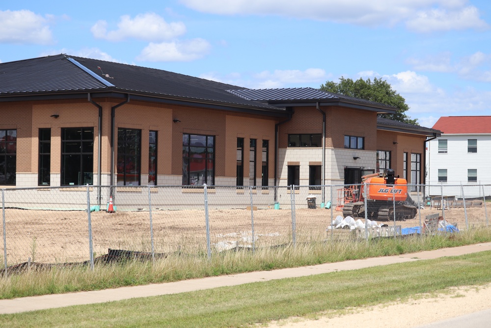 Dining facility construction at Fort McCoy