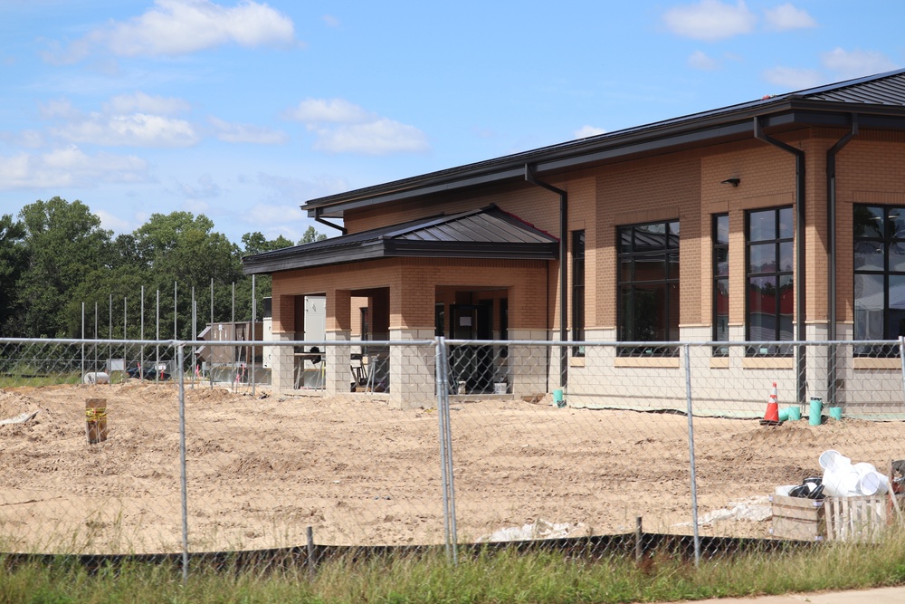 Dining facility construction at Fort McCoy